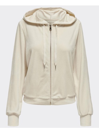 only onlrebel l/s zip string hood cc swt 15326657-birch