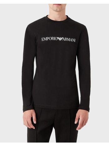 emporio armani t-shirt 8n1tn81jpzz-0021 totalblack