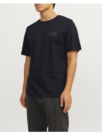 jack&jones t-shirt 12151955-blacksmall print/black multi