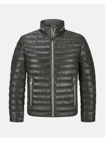 milestone cortino leather jacket 43101960515-79 darkgray σε προσφορά