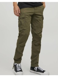 jack&jones jpstace jjtucker cargo ama noos 12216664-olive nightsolid olive