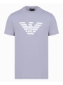 emporio armani μπλουζα t-shirt 8n1tn51jpzz-08c3 lightpurple