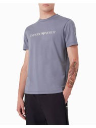 emporio armani μπλουζα t-shirt 8n1tn51jpzz-08c2 skyblue