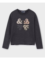 mayoral μπλουζα μακρυμανικη 07015-24 darkslategrey