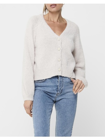only onlalyssa l/s life cardigan knt 15210790-pumice stone