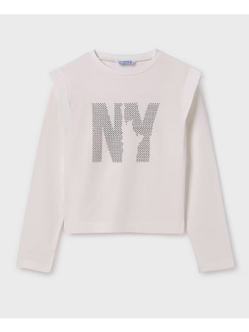 mayoral μπλουζα μακρυμανικη 07012-11 cream σε προσφορά