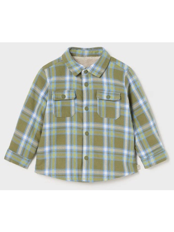 mayoral πουκαμισο καρο επενδυση 02187-59 green
