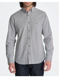 gant υποκαμισο μμ reg poplin banker shirt 3g3000140-5 black
