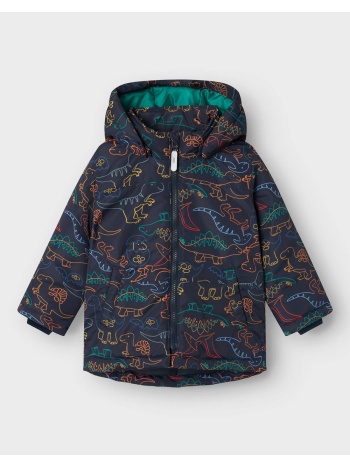 name it nmmmax jacket aop 13232556-dark sapphire darkblue σε προσφορά