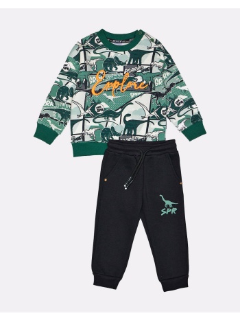 sprint set baby boy 242-1017-s640 green σε προσφορά