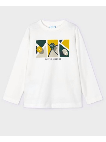 mayoral μπλουζα μακρ/κη`daily 04043-94 yellow σε προσφορά