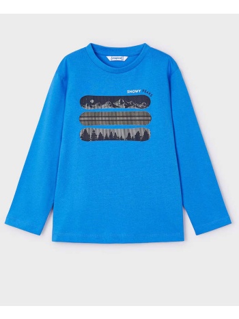 mayoral μπλουζα μακρυμαν διαδραστικη 04055-93 blue σε προσφορά