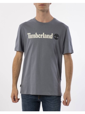 timberland kenn linear logo short sleev tb0a5upq-073 gray σε προσφορά