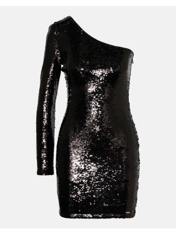 armani exchange dress xw000008af10185-uc001 black σε προσφορά