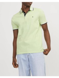 jack&jones μπλουζα αντρικη jjepaulos polo ss noos 12136668-wild lime lime