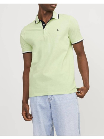 jack&jones μπλουζα αντρικη jjepaulos polo ss noos
