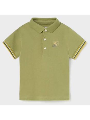 mayoral πολο κοντομ μεταξοτυπια 1102-51 khaki