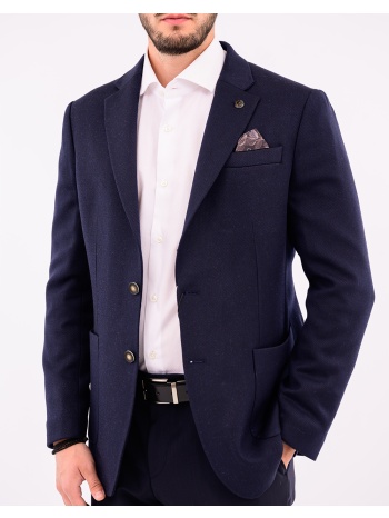massimo σακακι 00832-navy navyblue σε προσφορά