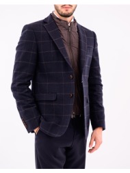 david hector σακακι με μοστρα 08.34.gardin blazer-navy darkblue