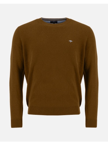fynch-hatton merino ws o-neck 1213 800-843 camel