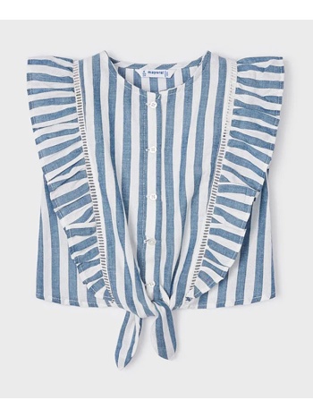 mayoral πουκαμισα ριγες 3143-24 blue