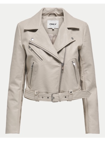 only onlvera biker otw noos 15232135-string biege