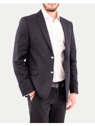 lexton σακακι 08.34.cavalli blazer w`24-blue black darkblue