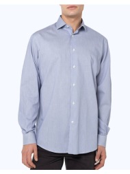 bostonians πουκαμισο acorn twill custom fit 3ans4762-b166 lightblue