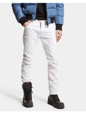 dsquared2 πανταλονι 5τσεπο s74lb1492s39781-100 white σε προσφορά