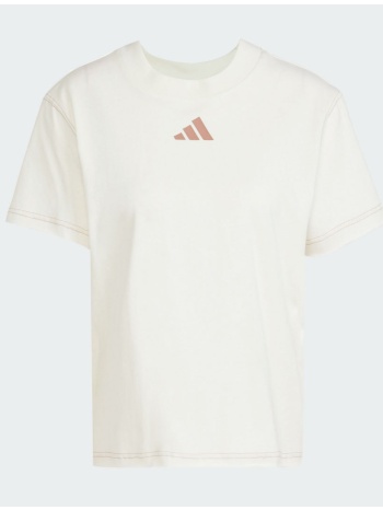 adidas w all szn g tee jn7384-white ecru σε προσφορά