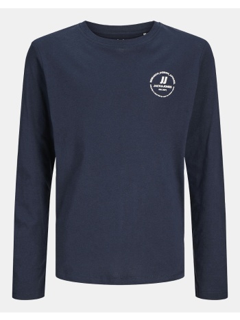 jack&jones jjeswift tee ls noos jnr 12258973-navy blazer