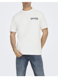 only&sons onskazbah print rlx ss tee 22033751-cloud dancerkazbahcloud offwhite