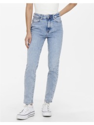 only jan onlemily stretch hw st ak dnm cro789noos 15248715-light blue denim jeanblue
