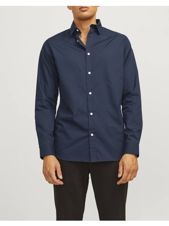 jack&jones jrebgavin solid shirt ls noos 12267557-sky
