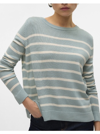 vero moda vmnova ls o-neck pullover ga noos 10282354-gray