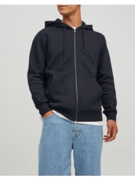 jack&jones jjestar basic sweat zip hood noos 12210830-black black