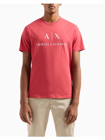 armani exchange t-shirt 8nztcjz8h4z-u5059 fuchsia
