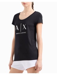 armani exchange t-shirt 8nyt70yj16z-1200 black