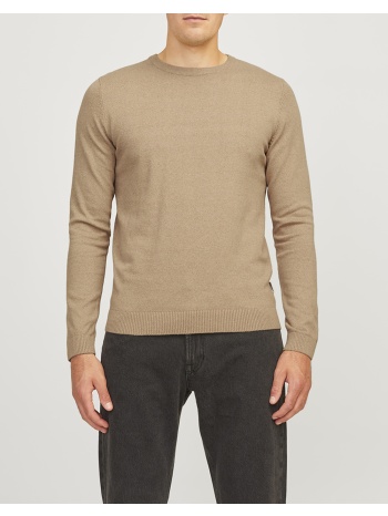 jj rebel jrebcallum knit crew neck noos 12263734-crockery