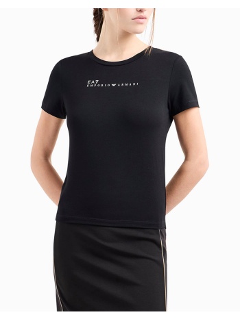 ea7 t-shirt 7w000274af12945-uc001 black σε προσφορά