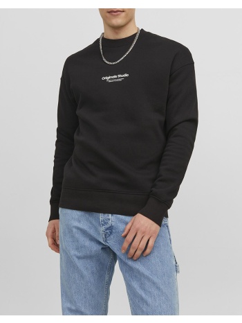 jack&jones jorvesterbro sweat crew neck noos 12241694-black