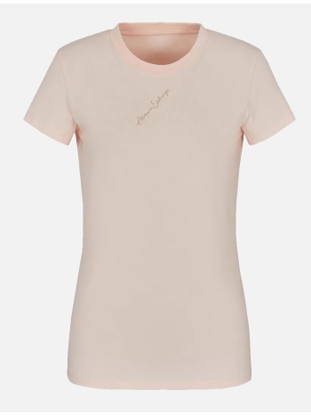 armani exchange t-shirt xw000599af10355-u4105 lightcoral σε προσφορά