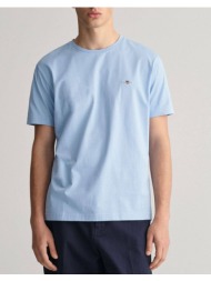 gant μπλουζα κμ reg shield ss t-shirt 3g2003184-468 lightblue