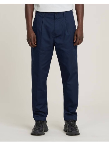 g-star pleated chino relaxed tapered d24543-d967-c742 σε προσφορά