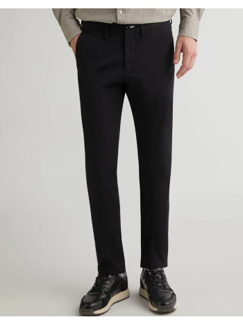 gant παντελονι slim twill chinos 3g1505221-34-5 black