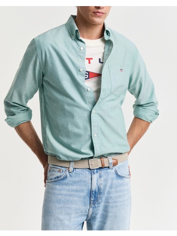 gant υποκαμισο μμ reg oxford shirt 3g3000200-322 lawngreen