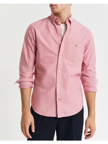 gant υποκαμισο μμ reg oxford shirt 3g3000200-630 lightred