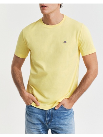 gant μπλουζα κμ reg shield ss t-shirt 3g2003184-714