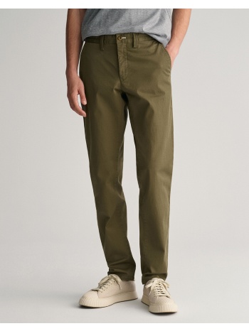 gant παντελονι slim twill chinos 3g1505221-34-301