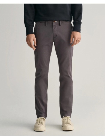 gant παντελονι slim twill chinos 3g1505221-34-162